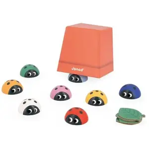 Jeu de Mémoire Coccinelles - JANOD - Apprendre Les Couleurs - Jouet Educatif pas cher