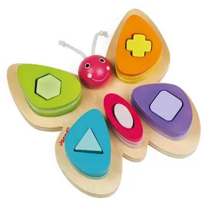 JANOD - Papillon des Formes I wood (bois) - Dès 18 Mois pas cher