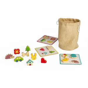 Juratoys Jeu de reconnaissance tactile Janod Memory Touch pas cher