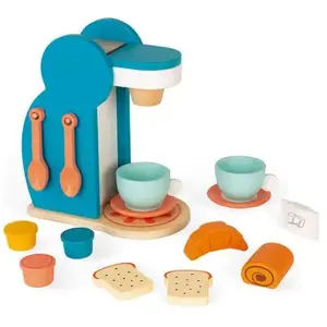 Set de petit déjeuner en bois Janod - 12 pièces - Dès 3 ans