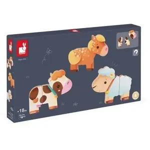 Janod Funny Magnets Ferme - Janod pas cher