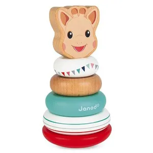 Janod Jouet Empilable Sophie La Girafe pas cher