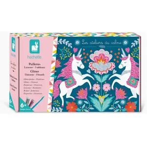 Jeu créatif Janod Paillettes Licornes pas cher
