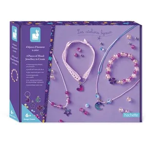 Jeu créatif Janod 4 Bijoux d’humeur à créer pas cher