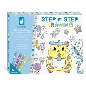 Janod Coffret Step By Step Coloriage Pour Enfant - Janod pas cher