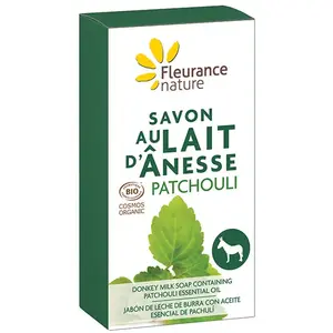 Fleurance nature Fleurance Nature Savon Lait Anesse Patchouli 100gr pas cher