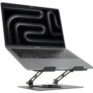Mobilis Ergonomic Laptop Stand with 360° rotating base, Support pour notebook pas cher