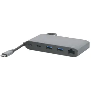 Mobilis - Station d'accueil - pour ordinateur portable, tablette, smartphone - USB-C - HDMI, VGA - 1GbE pas cher