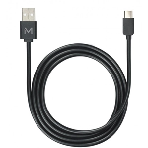 MOBILIS Câble USB - USB-C (M) pour USB (M) - USB 2.0 - 1 m - Noir pas cher