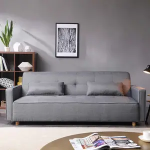 Concept-Usine Copenhague : Canapé Scandinave Convertible 3 Places Gris