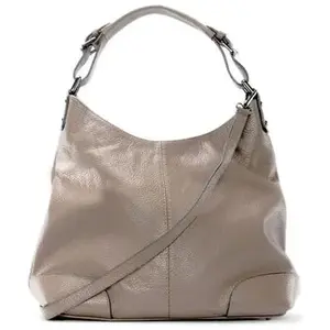 OH MY BAG Sac à main en cuir Nikee taupe clairVendu parcdiscount