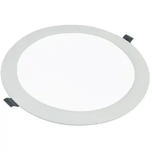 LAMPESECOENERGIE Lot de 20 Spot Encastrable LED Downlight Panel Extra-Plat 12W Blanc Froid 6000K pas cher