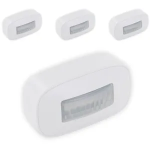 Détecteur de mouvement - DIO CONNECTED HOME - Mini sans fil - Portée 10m - Éclairage réglable - Lot de 4 pas cher