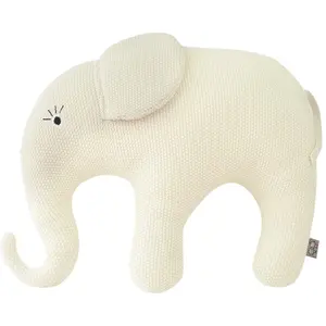 Sevira Kids - Grote katoenen olifantknuffel