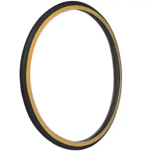Pneu city 650 x 35b deli s-172 noir-brun tr renforce anti-crevaison 2.5mm (27,5 x 1,40) (35-584) pas cher