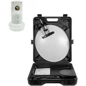 HDSAT KIT CAMPING CAR Parabole 35 CM + LNB Single 0,1dB Best Germany HG101