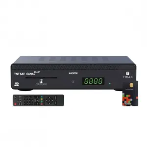 Triax TRIAX Mini Récepteur TV Satellite HD + Carte d'accès TNTSAT V6 A...Vendu parcdiscount