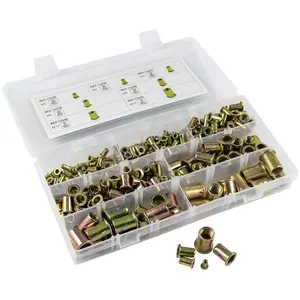 Jbm ASSORTIMENT DE 235 INSERTS FILETES ACIER ZINGUE BICHROMATE M3 à M1... pas cher