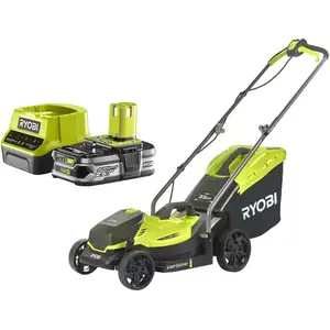 Pack RYOBI Tondeuse poussée 18V One+ OLM1833B - 1 Batterie 2.5Ah - 1 C... pas cher