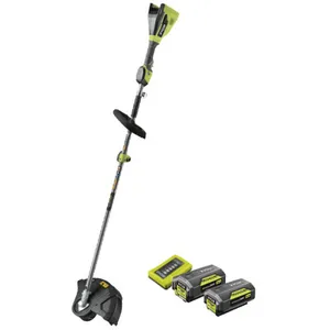 Pack Ryobi Coupe bordures 36V LithiumPlus Brushless RY36ELTX33A-140 - 2 Batteries 36V LithiumPlus 4.0Ah - 2.0Ah - 1 Chargeur pas cher
