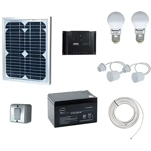 Kit eclairage interieur solaire 10W