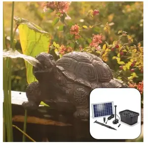 Fontaine solaire Tortue - Marque - Modèle - Caracteristique 1 - Caract... pas cher