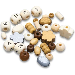 BUKI - DOOS HOUTEN PARELS - NATUREL