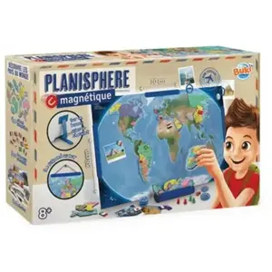 BUKI - PLANISPHERE MAGNETIQUE- VERSION FRANCAISE pas cher