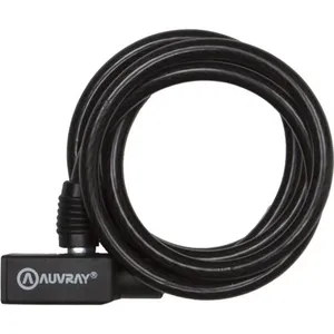 AUVRAY - Antivol Vélo Spirale ø8mm - Longueur 150 cm Avec Support pas cher