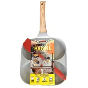 Poêle BEST OF TV Pancake 4 compartiments Wonderpan XL pas cher