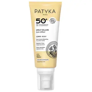 Patyka Solaire Spray Corps SPF 50+ Bio 100ml pas cher