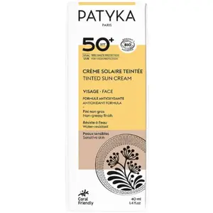 Patyka Crème Solaire Teintée SPF50 40ml pas cher
