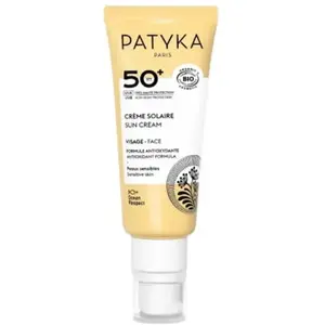 Patyka Solaire Crème Visage SPF50+ Bio 40ml pas cher