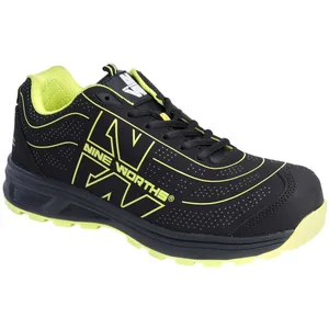 NORTH WAYS Chaussures Basses De Securite 7045 Spill Noir Jaune Fluo P45 pas cher