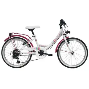 Vélo enfant VTC 20" Fille - 6 Vitesses - Dérailleur Shimano - Freins V...Vendu parcdiscount