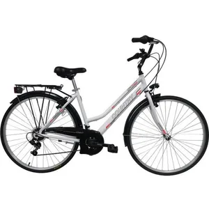 Vélo VTC 28" Femme Country - Cadre en Aluminium - 21 Vit avec Poignée ... pas cher