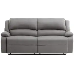 LOUNGITUDE Canapés, Bois d'ingénierie, Gris, L193 xP93x H96cm pas cher