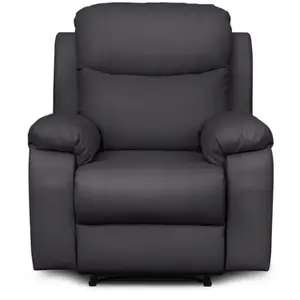 LOUNGITUDE Fauteuil de relaxation électrique BONA en tissu imitation c... pas cher
