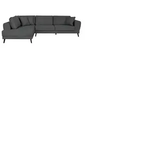 Canapé d'angle convertible LOUNGITUDE INDIA avec 2 coffres en tissu - ... pas cher