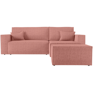 LOUNGITUDE PACK - CLARISSE - Canapé dangle convertible réversible avec... pas cher