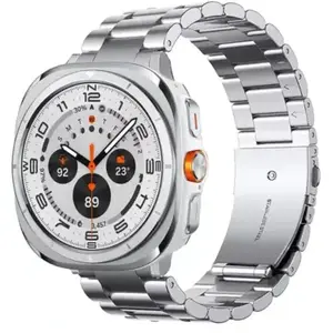 Bracelet IBROZ Galaxy Watch Ultra 47 mm acier silver