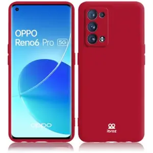 Coque IBROZ Oppo Reno 6 Pro Silicone rougeVendu parboulanger