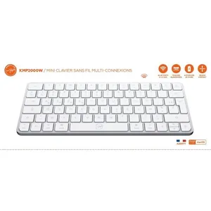 Mini clavier - Touches plates - MOBILITY LAB - KMP2000W - AZERTY - FR ... pas cher