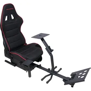 Chaise gaming cockpit de simulation Nova Gaming ZENITH-GC310 Noir et R... pas cher