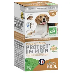 Vetobiol Biovetol - Poudre Protect'Immun Bio Petit Chien <10kg - 30g pas cher