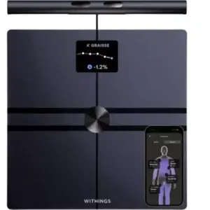 Pèse personne connecté WITHINGS BodyFit - Noir pas cher