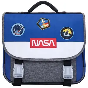Cartable NASA Space 38cm 2 compartiments Bleu pas cher
