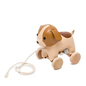 Little Big Friends Jouet à tirer Chien pas cher