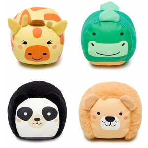 Little Big Friends Lot de 4 balles doudous Jungle Doodballs pas cher