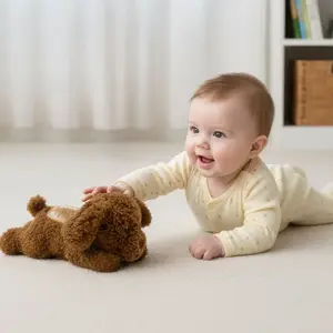 Peluche projecteur d'étoiles Dream Buddies Chien pas cher